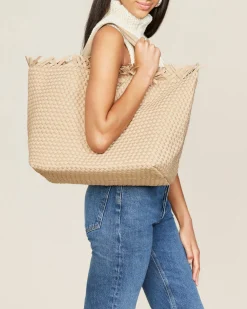 Totes<NAGHEDI Havana Beach Tote Camel