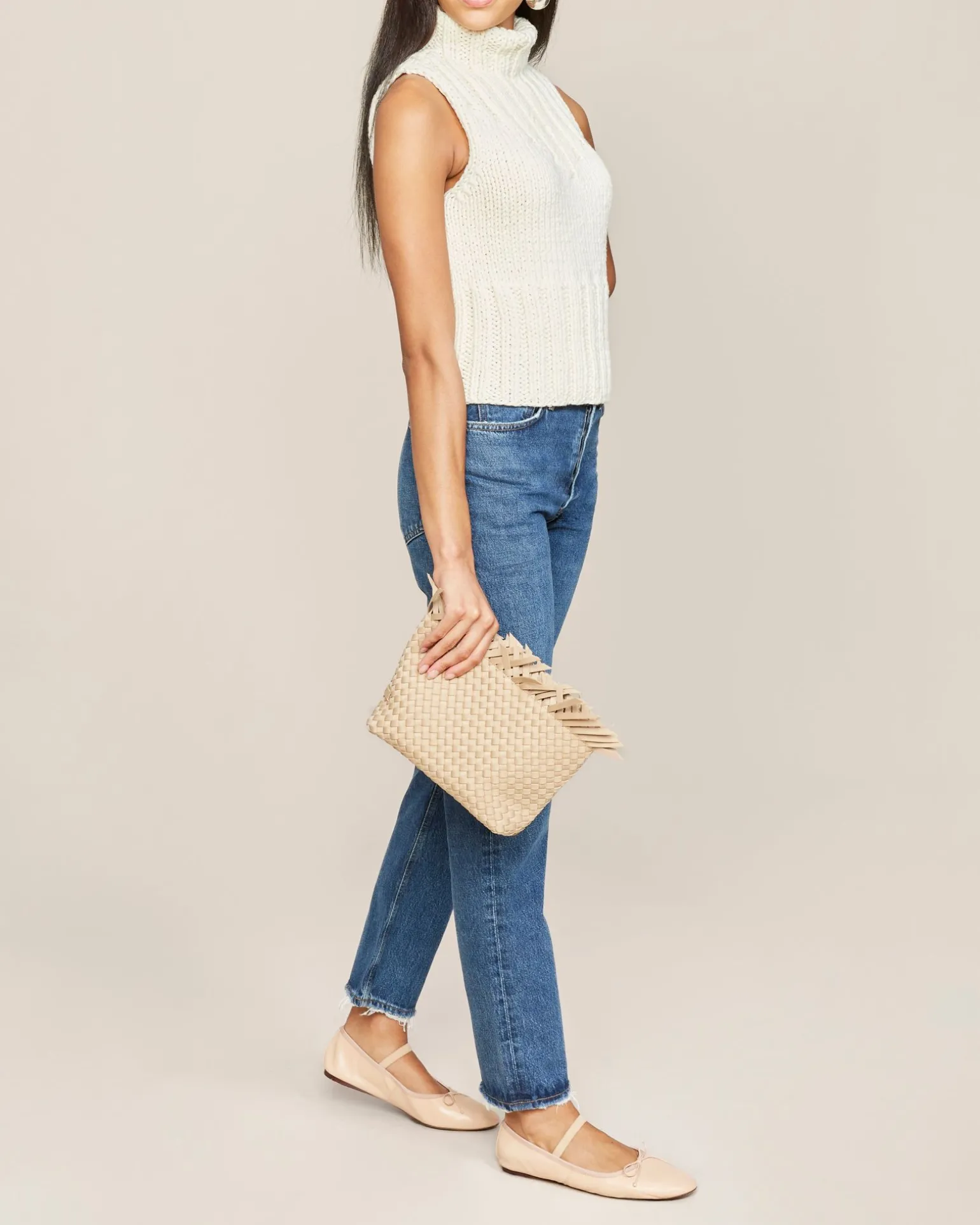 Clutches<NAGHEDI Havana Clutch Camel