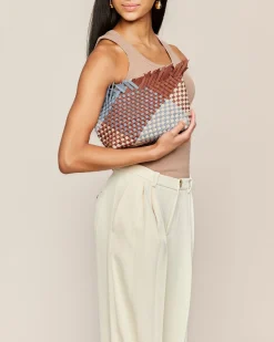 Clutches<NAGHEDI Havana Clutch Graphic Geo Taos