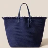 Totes<NAGHEDI Havana Travel Tote Ink Blue