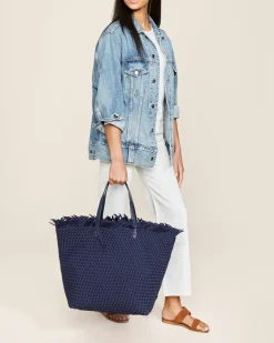 Totes<NAGHEDI Havana Travel Tote Ink Blue