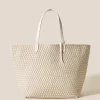 Totes<NAGHEDI Jetsetter Large Tote Ecru