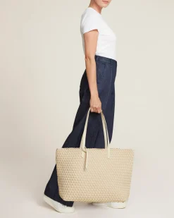 Totes<NAGHEDI Jetsetter Large Tote Ecru