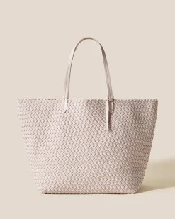 Shoulder Bags<NAGHEDI Jetsetter Large Tote Shell Pink