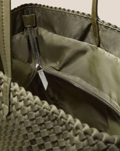 Totes<NAGHEDI Jetsetter Large Tote Olive