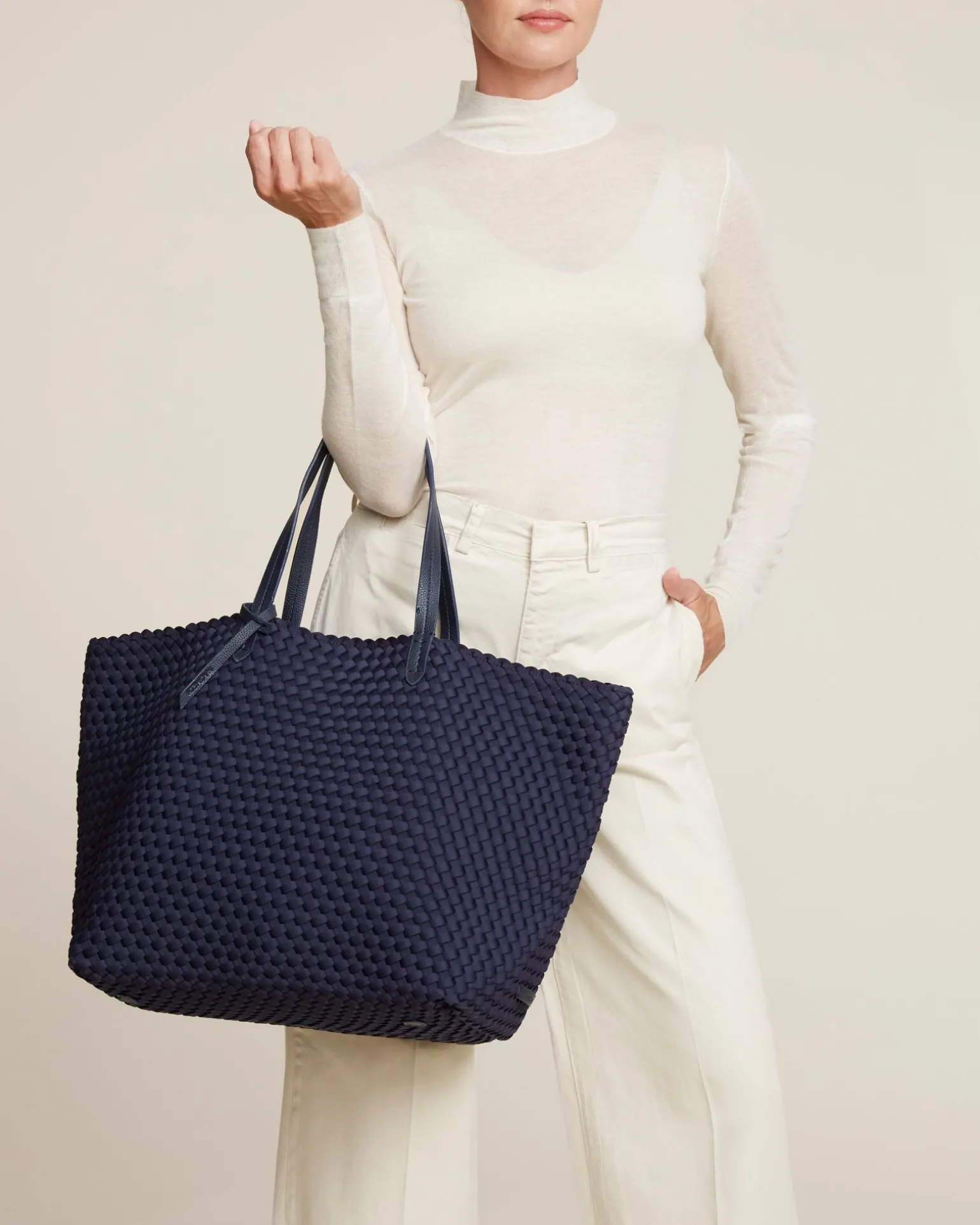 Totes<NAGHEDI Jetsetter Large Tote Ink Blue