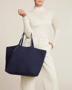 Shoulder Bags<NAGHEDI Jetsetter Large Tote Ink Blue