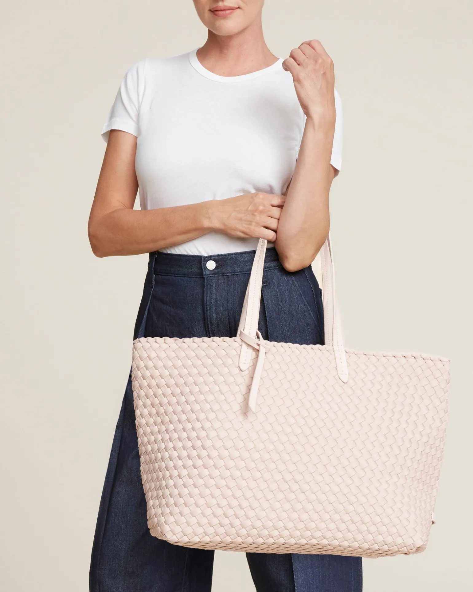 Totes<NAGHEDI Jetsetter Large Tote Shell Pink