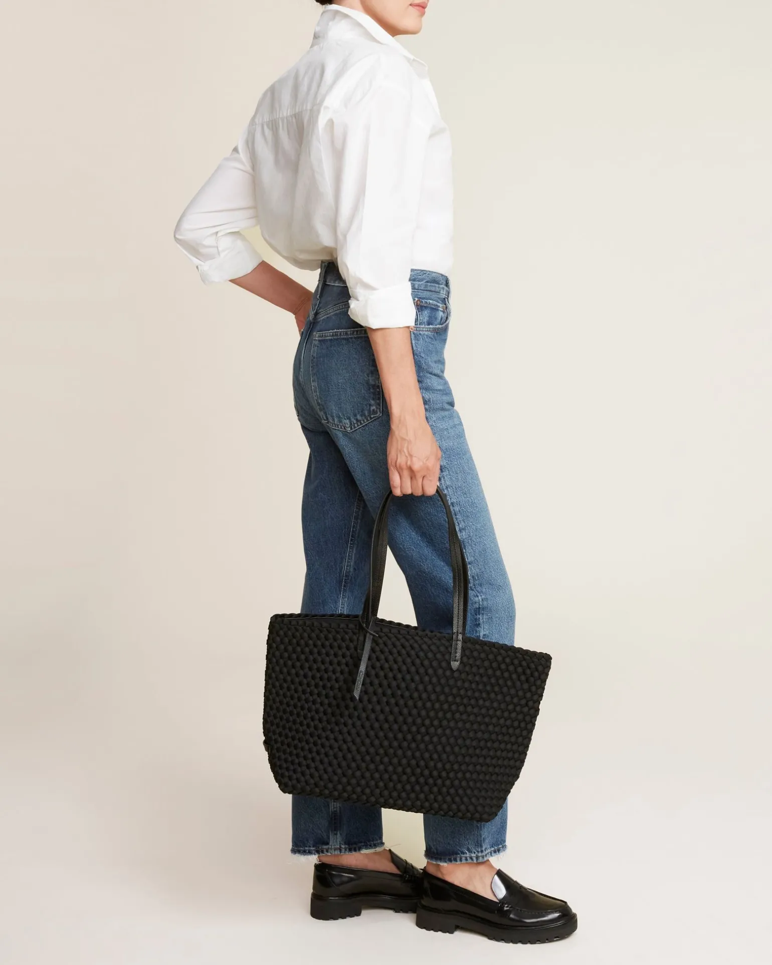 Totes<NAGHEDI Jetsetter Small Tote Onyx