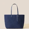 Totes<NAGHEDI Jetsetter Small Tote Ink Blue