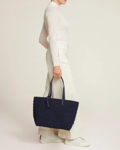 Totes<NAGHEDI Jetsetter Small Tote Ink Blue