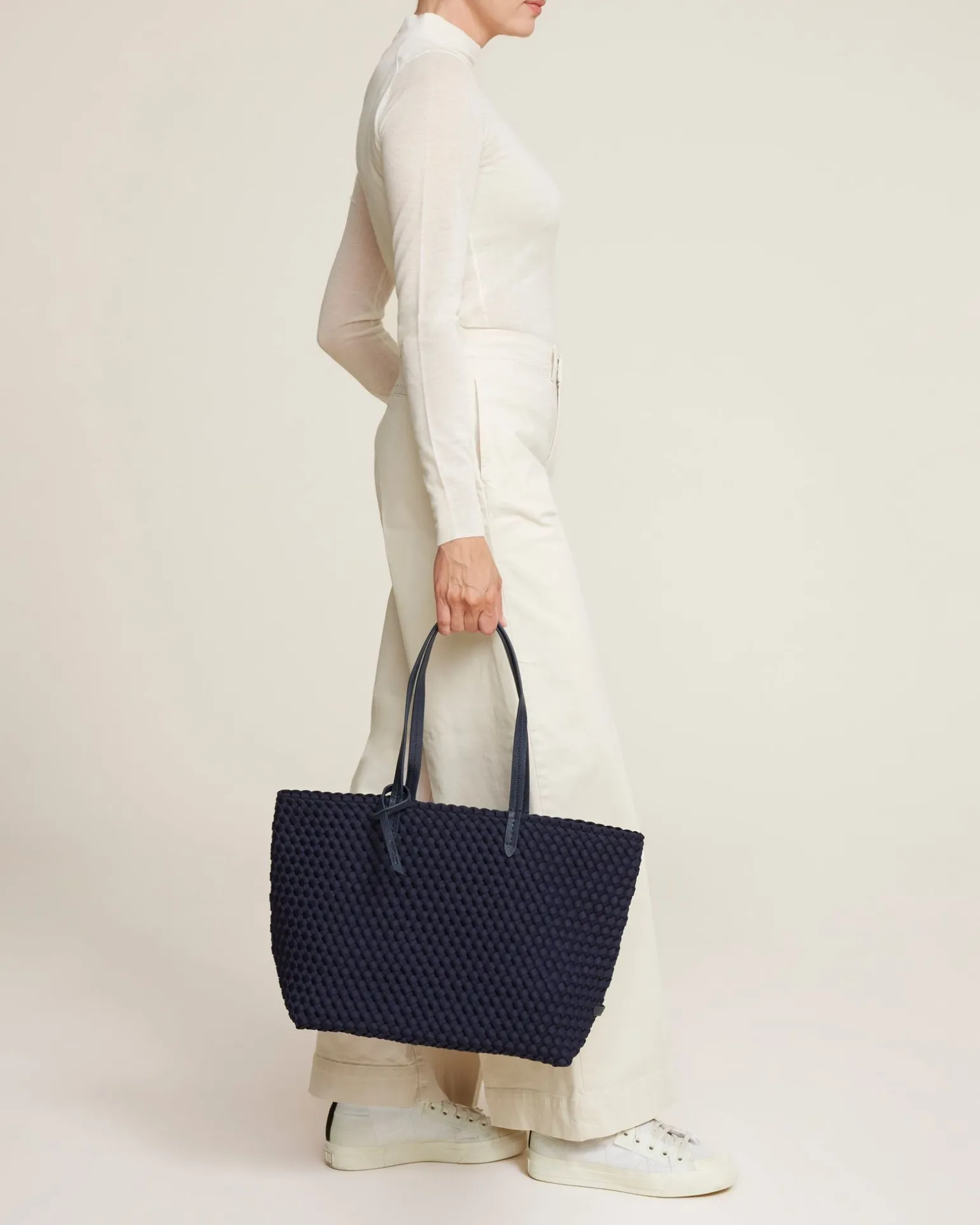 Shoulder Bags<NAGHEDI Jetsetter Small Tote Ink Blue