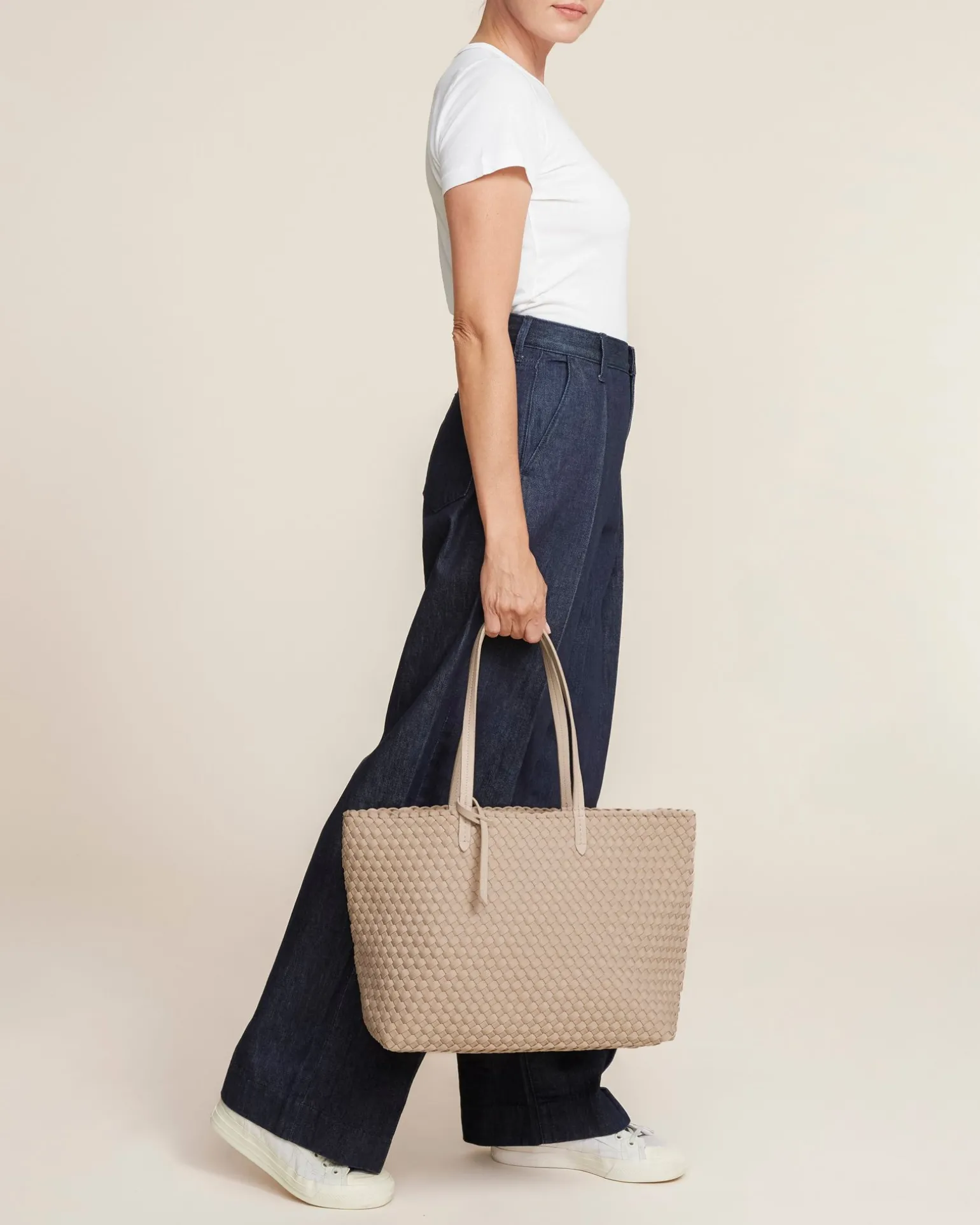 Shoulder Bags<NAGHEDI Jetsetter Small Tote Cashmere