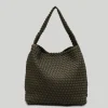 Shoulder Bags<NAGHEDI Nomad Hobo Olive