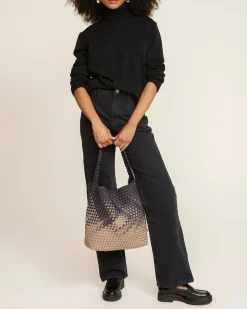 Hobos<NAGHEDI Nomad Hobo Graphic Ombre Mahal