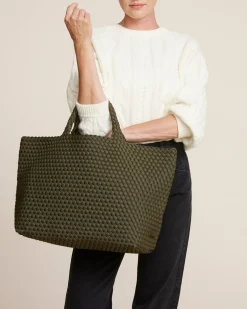 Totes<NAGHEDI St. Barths Large Tote Olive