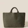 Shoulder Bags<NAGHEDI St. Barths Large Tote Olive