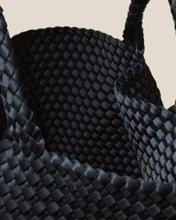 Shoulder Bags<NAGHEDI St. Barths Large Tote Onyx