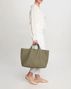 Totes<NAGHEDI St. Barths Large Tote Olea