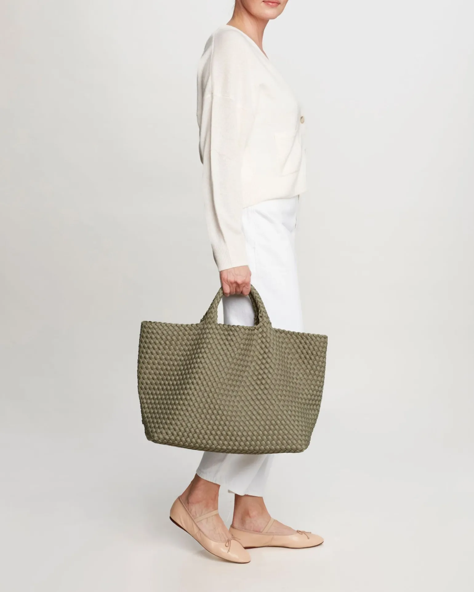 Totes<NAGHEDI St. Barths Large Tote Olea