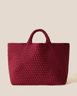 Shoulder Bags<NAGHEDI St. Barths Large Tote Rosewood