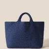 Shoulder Bags<NAGHEDI St. Barths Large Tote Ink Blue