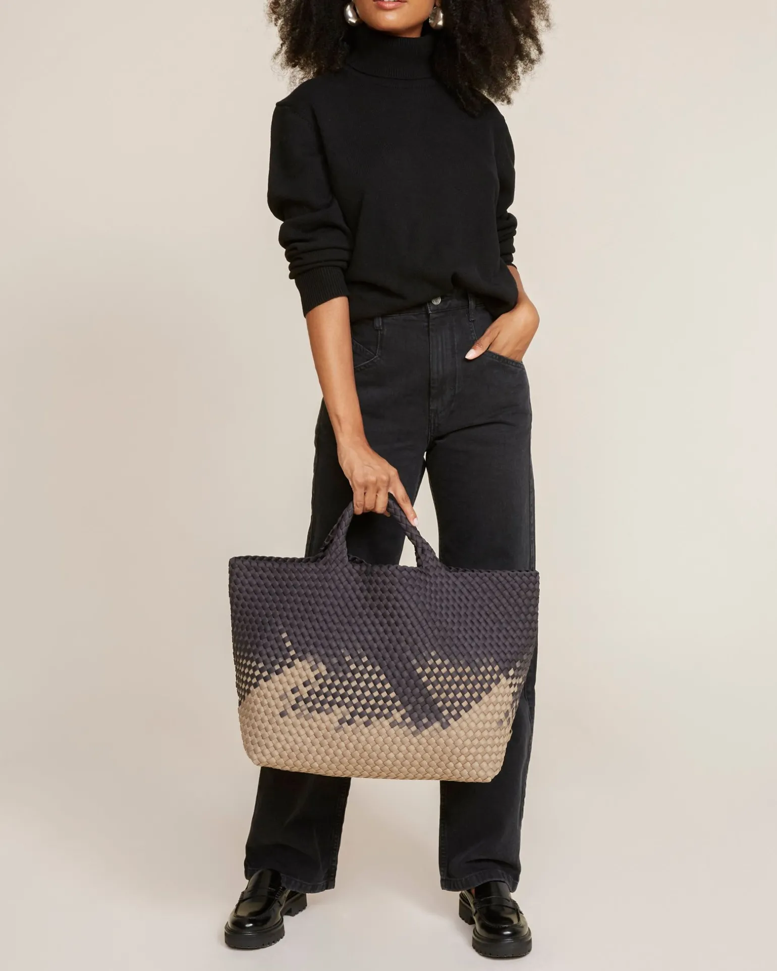 Shoulder Bags<NAGHEDI St. Barths Large Tote Graphic Ombre Mahal