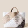 Shoulder Bags<NAGHEDI St. Barths Large Tote Graphic Geo Somerset