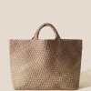Shoulder Bags<NAGHEDI St. Barths Large Tote Graphic Ombre Bronzed