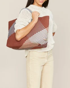 Shoulder Bags<NAGHEDI St. Barths Large Tote Graphic Geo Taos