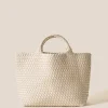 Shoulder Bags<NAGHEDI St. Barths Medium Tote Ecru