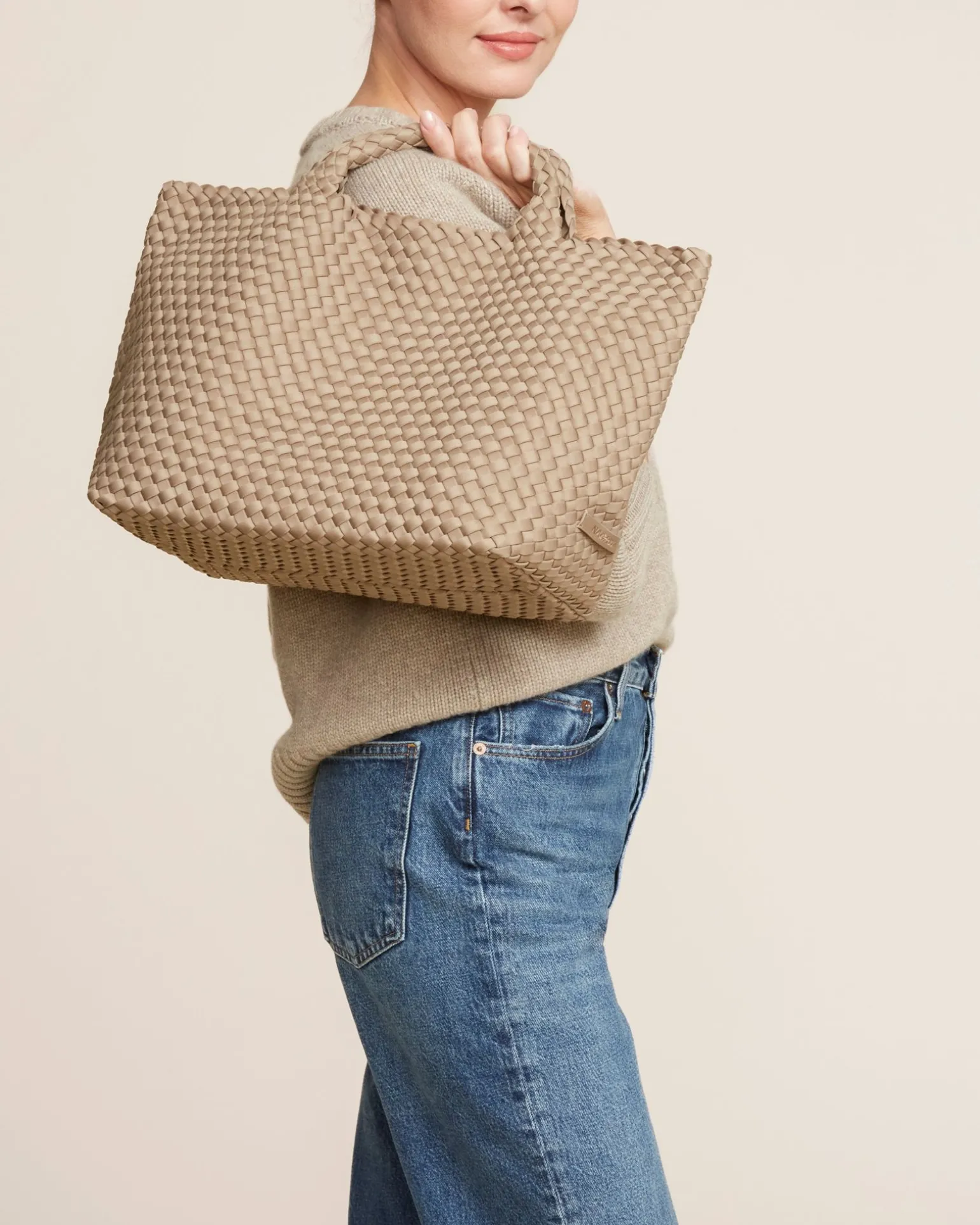 Totes<NAGHEDI St. Barths Medium Tote Cashmere