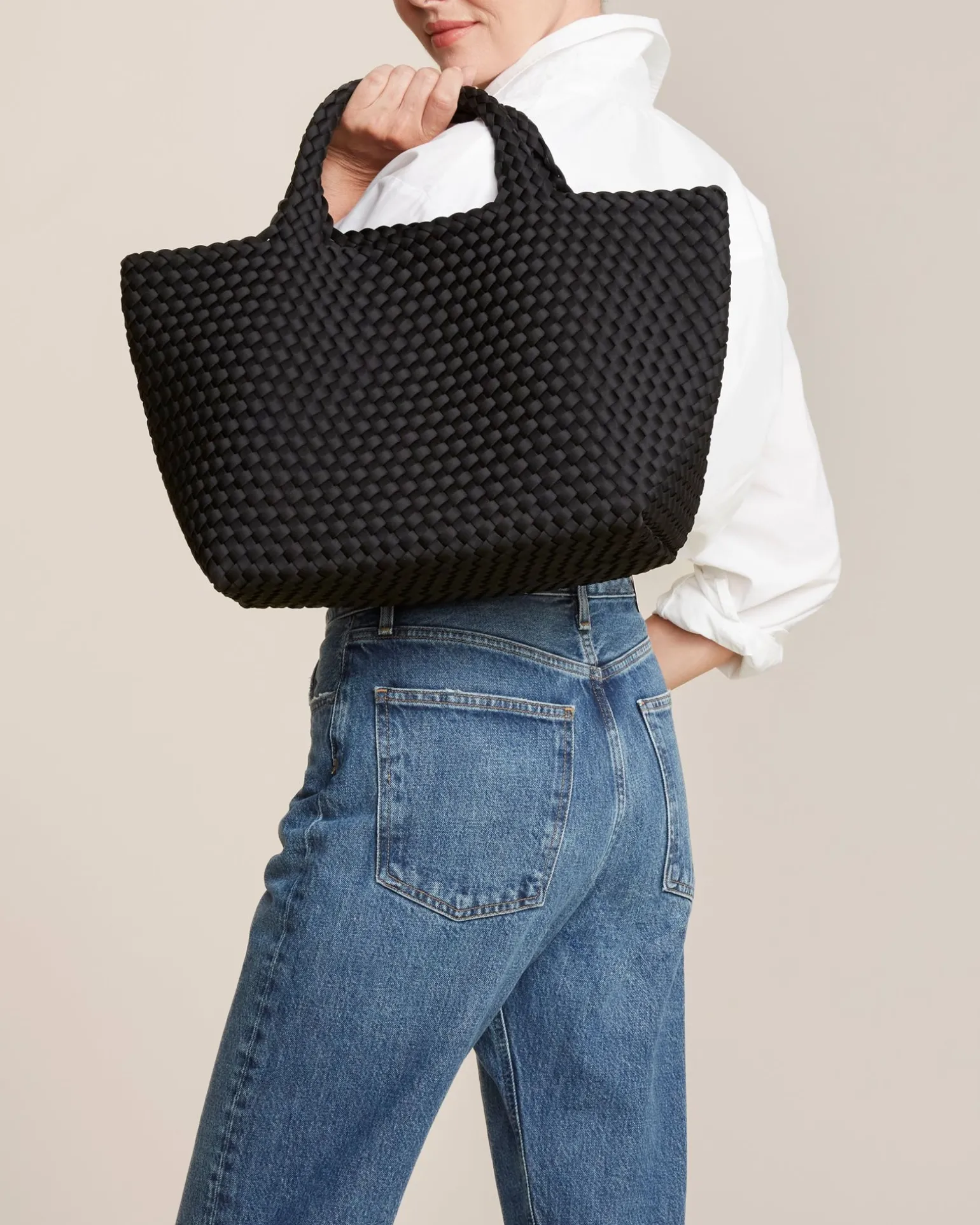 Totes<NAGHEDI St. Barths Medium Tote Onyx