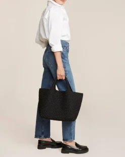 Totes<NAGHEDI St. Barths Medium Tote Onyx