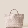 Shoulder Bags<NAGHEDI St. Barths Medium Tote Shell Pink