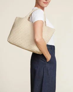 Totes<NAGHEDI St. Barths Medium Tote Ecru
