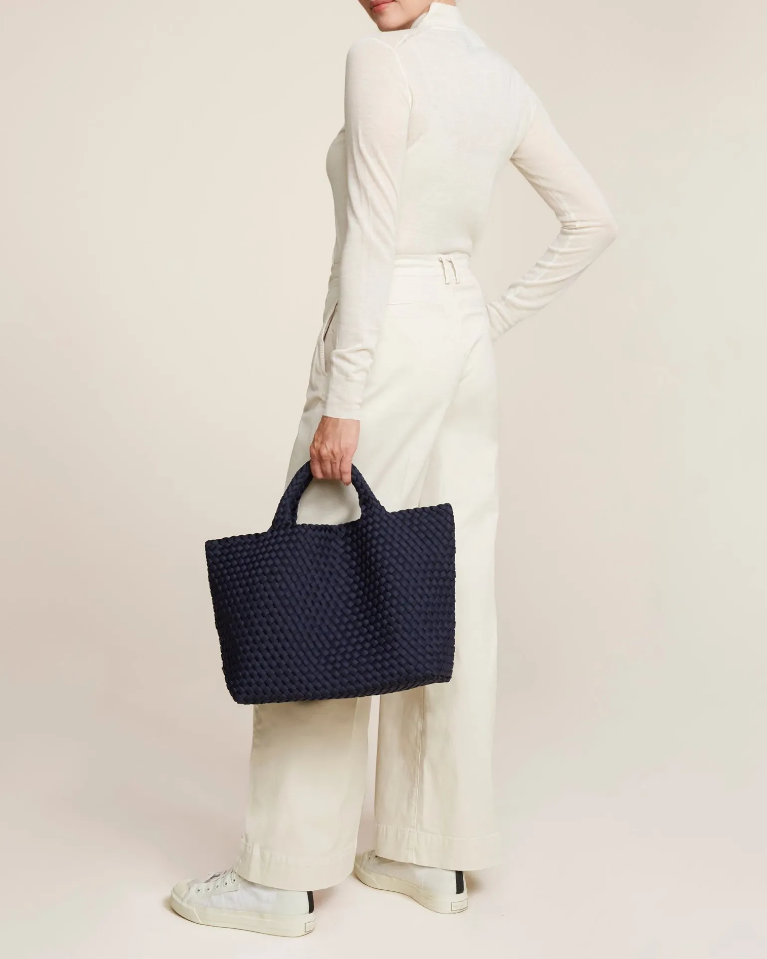 Totes<NAGHEDI St. Barths Medium Tote Ink Blue