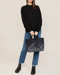 Shoulder Bags<NAGHEDI St. Barths Medium Tote Graphic Ombre Basalt