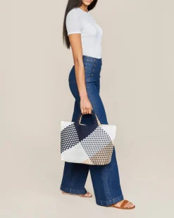 Totes<NAGHEDI St. Barths Medium Tote Graphic Geo Somerset