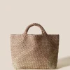 Shoulder Bags<NAGHEDI St. Barths Medium Tote Graphic Ombre Bronzed