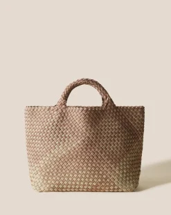 Totes<NAGHEDI St. Barths Medium Tote Graphic Ombre Bronzed