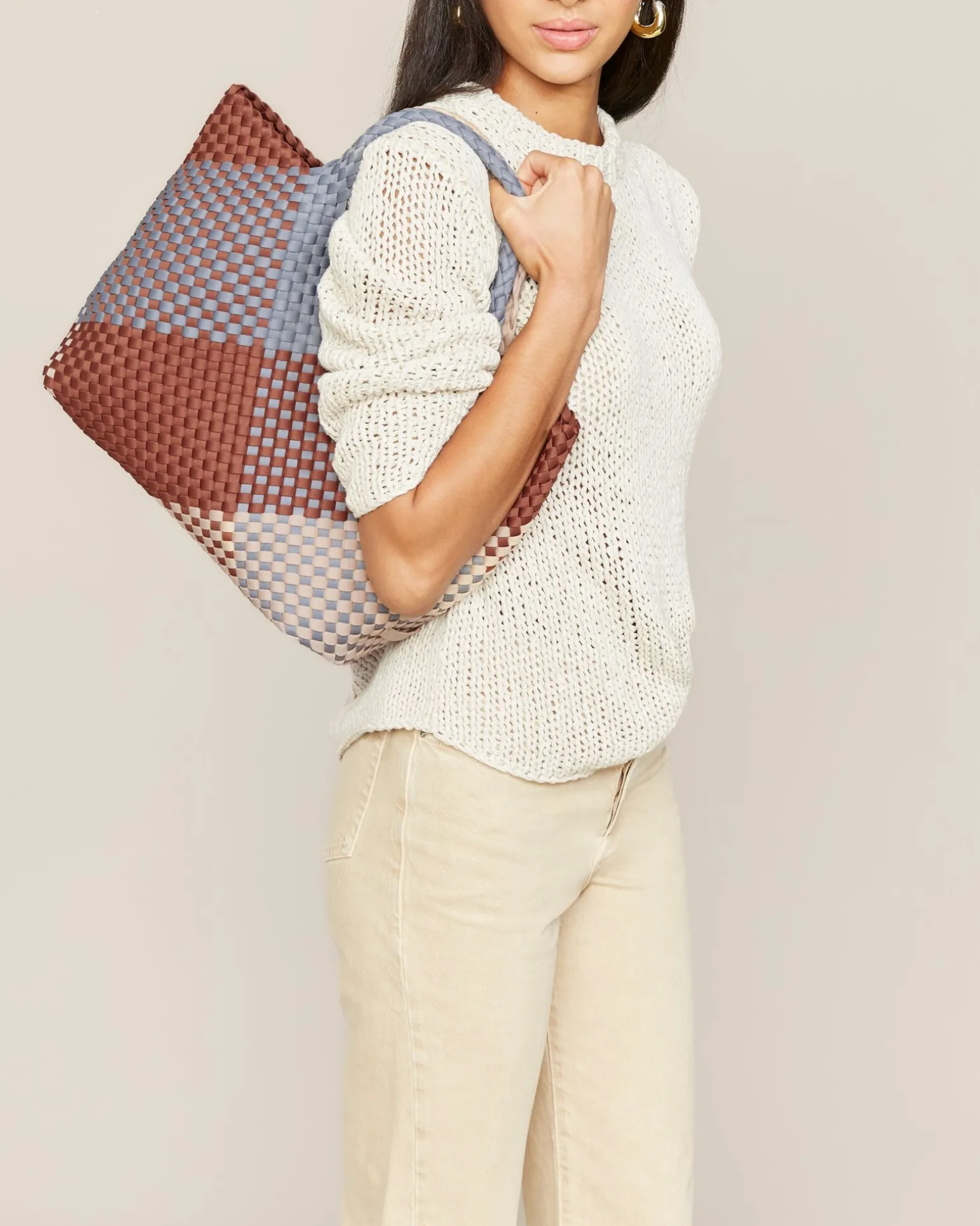 Totes<NAGHEDI St. Barths Medium Tote Graphic Geo Taos