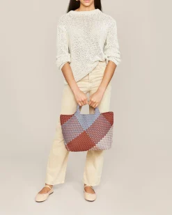 Totes<NAGHEDI St. Barths Medium Tote Graphic Geo Taos