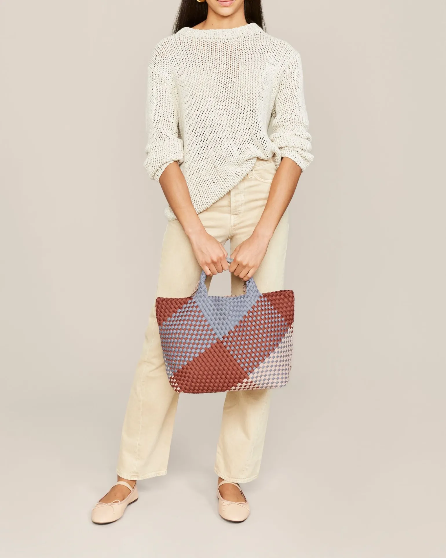 Totes<NAGHEDI St. Barths Medium Tote Graphic Geo Taos
