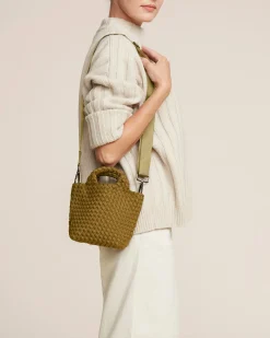 Totes<NAGHEDI St. Barths Petit Tote Golden