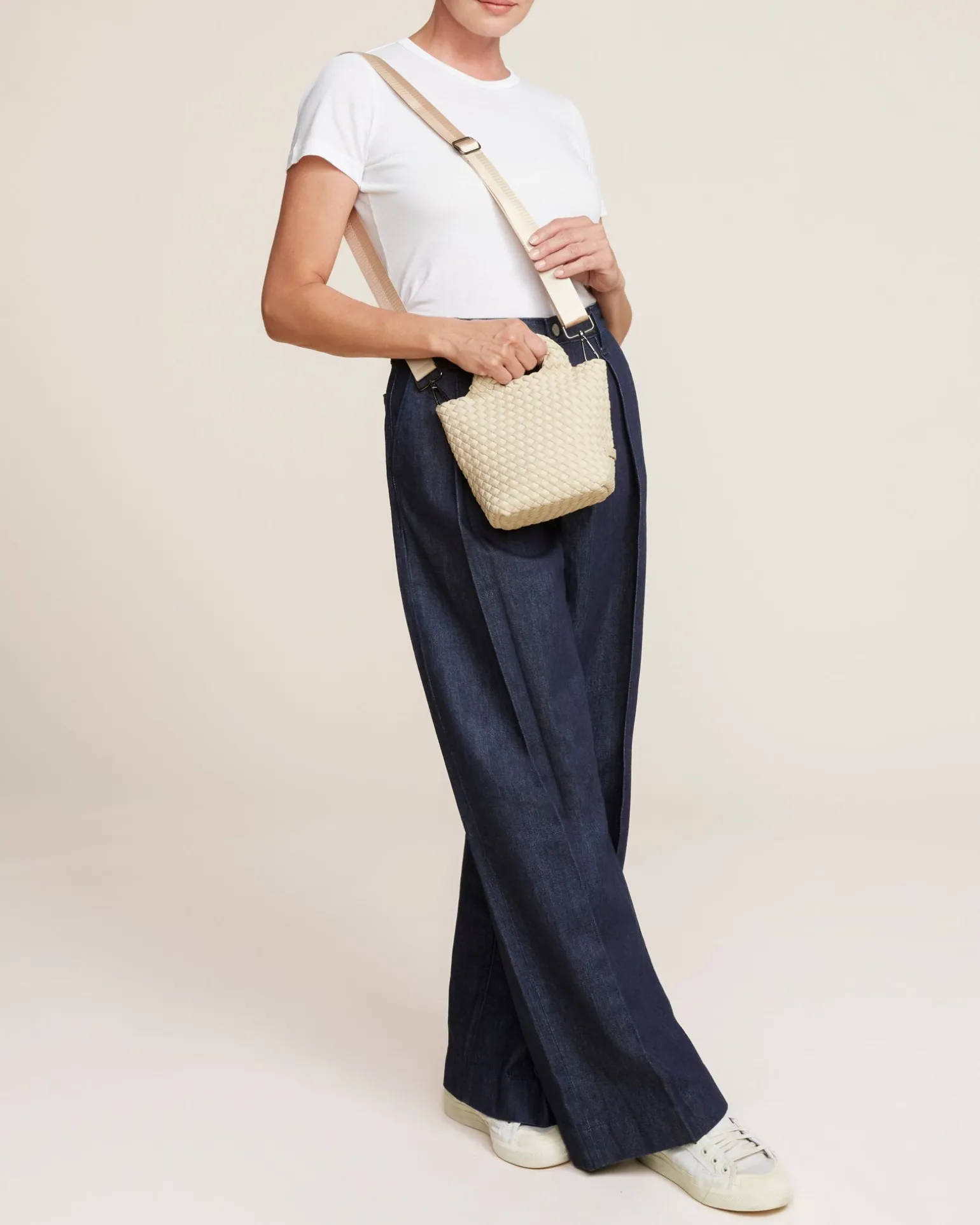 Crossbodies<NAGHEDI St. Barths Petit Tote Ecru