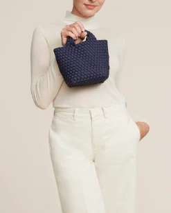 Crossbodies<NAGHEDI St. Barths Petit Tote Ink Blue