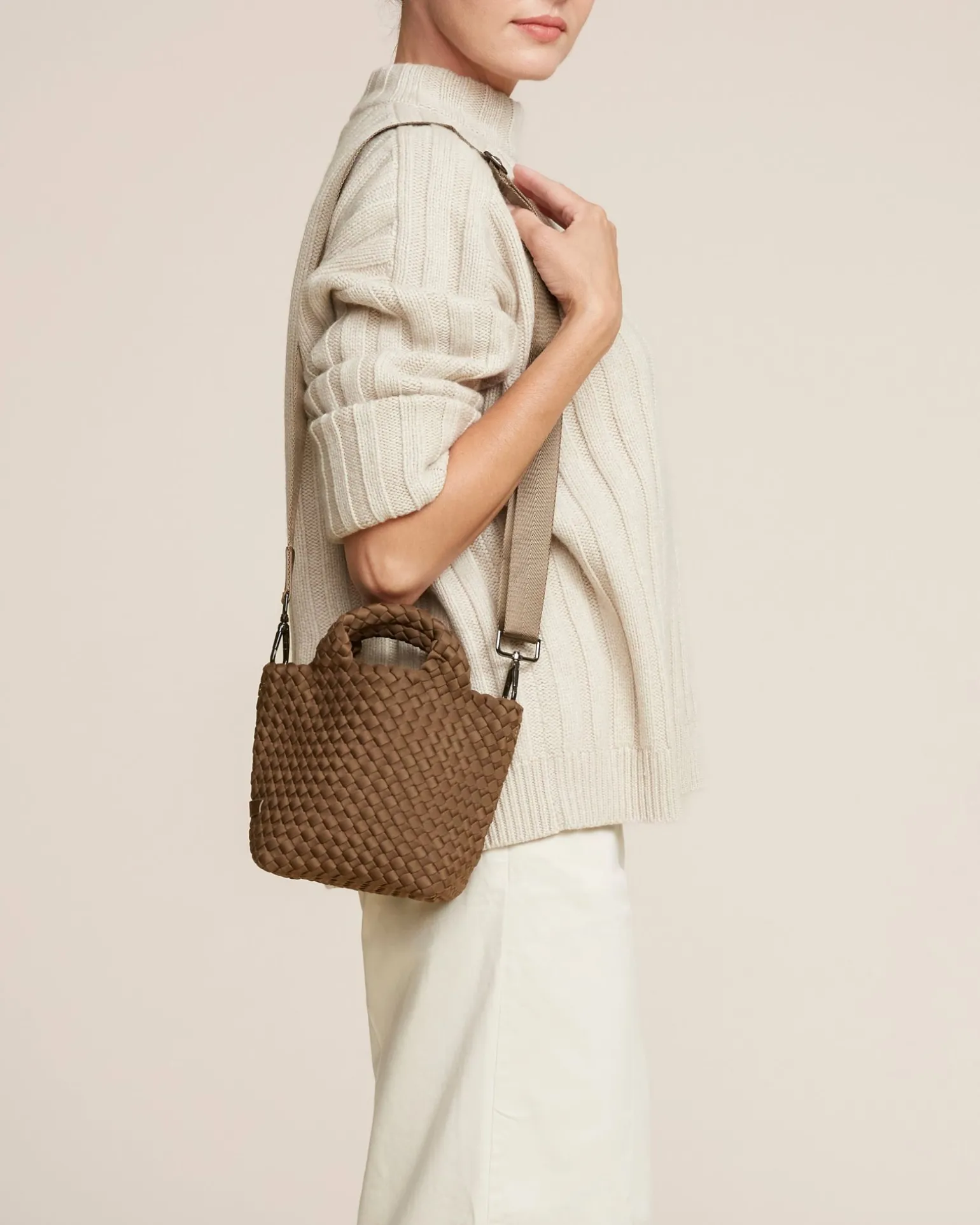 Crossbodies<NAGHEDI St. Barths Petit Tote Mink
