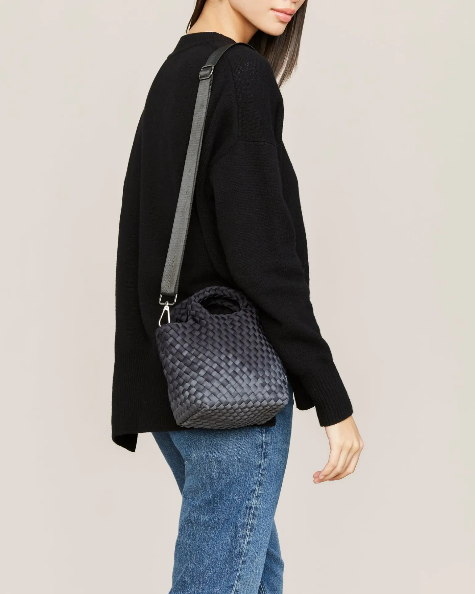 Totes<NAGHEDI St. Barths Petit Tote Graphic Ombre Basalt