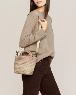 Totes<NAGHEDI St. Barths Petit Tote Graphic Ombre Bronzed